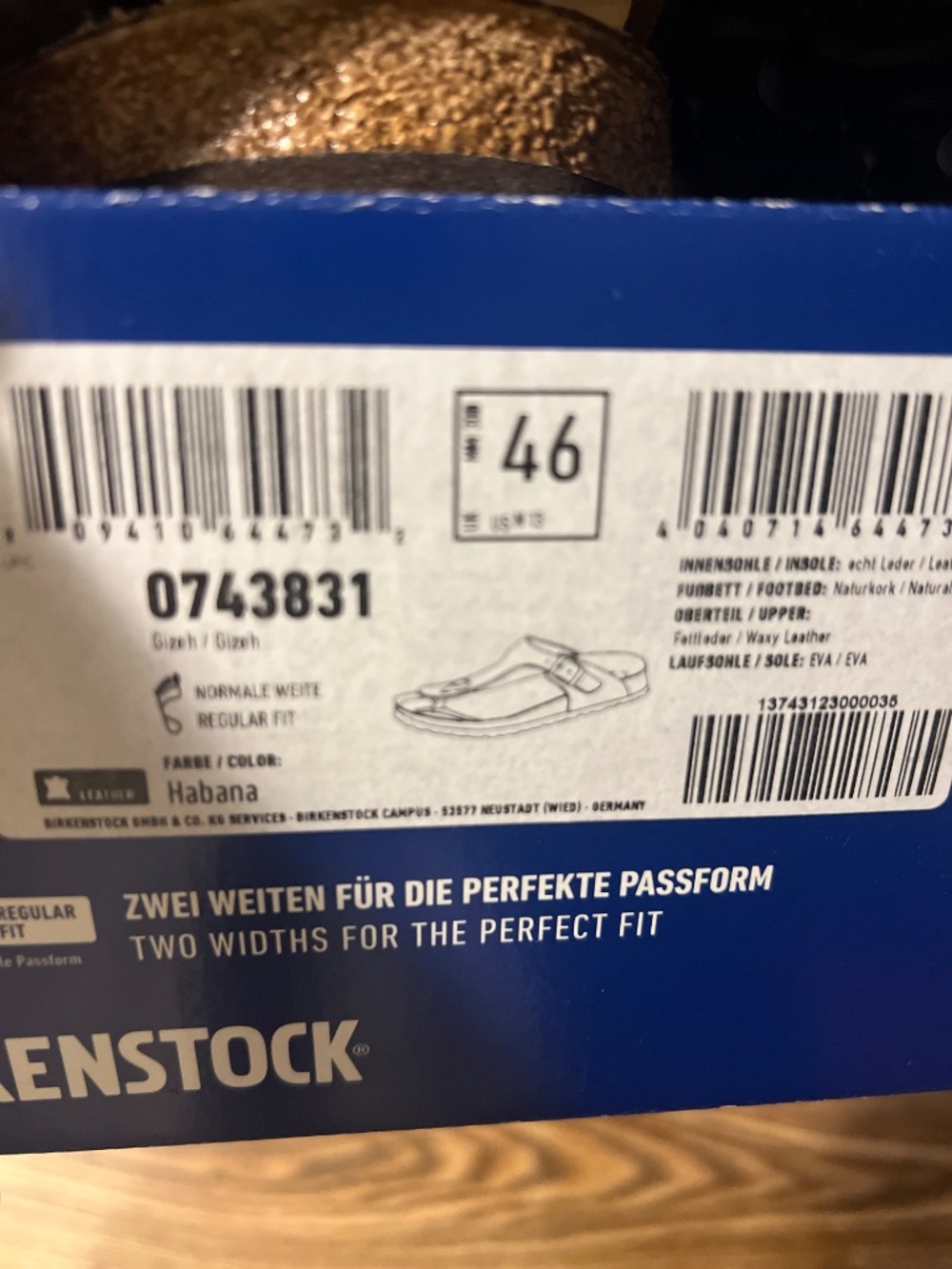 BIRKENSTOCK Gizeh 46 - Picture 6 of 6